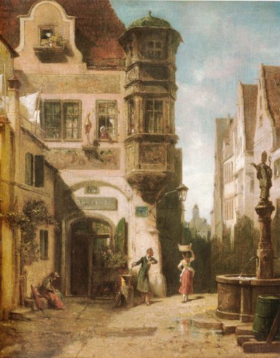 暫定的な恋 作： Carl Spitzweg