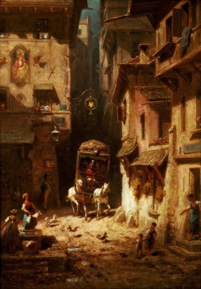 ポスト 作： Carl Spitzweg