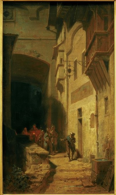 そのシャーワッシュ 作： Carl Spitzweg