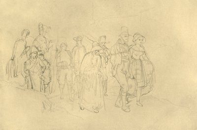 19世紀半ばから後半にかけてジプシーでもたらされた、c1924。 作： Carl Spitzweg