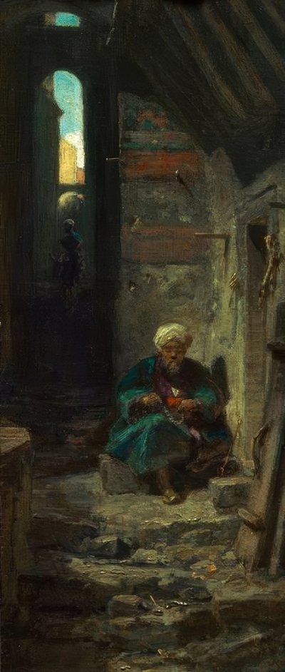 東洋で 作： Carl Spitzweg