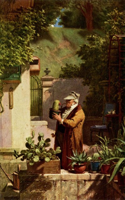 サボテン 作： Carl Spitzweg