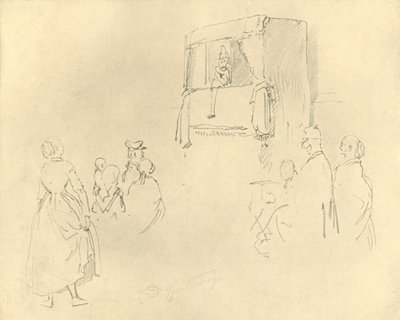Kasperltheater I、19世紀中期後半、1924年。 作： Carl Spitzweg