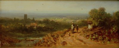 ライダーのいる風景 作： Carl Spitzweg