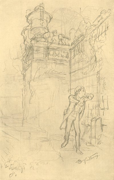マルボリオスエンケル、19世紀半ば後半、1924年。 作： Carl Spitzweg