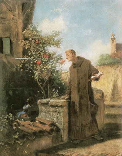 モンク臭いバラ 作： Carl Spitzweg