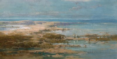 コウノトリのナイル川の風景 作： Carl Spitzweg