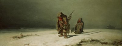 Polargegend（エスキモー） 作： Carl Spitzweg