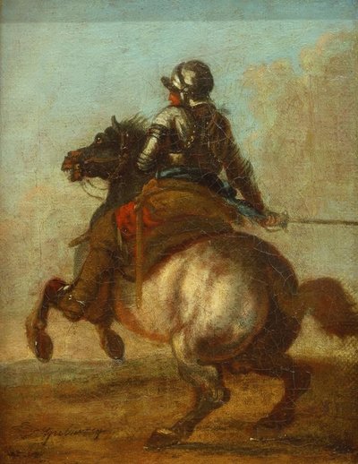 馬術の肖像画 作： Carl Spitzweg