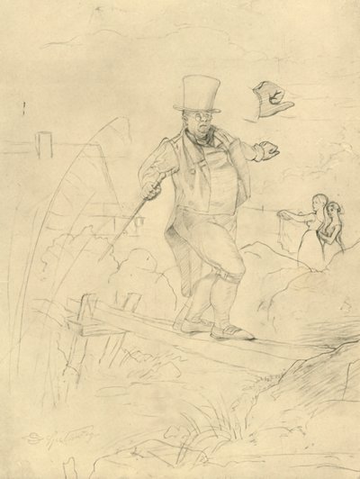 19世紀半ば後半の難航、c1924。 作： Carl Spitzweg