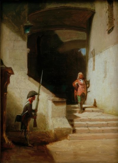 セレニシマス（彼は来ています） 作： Carl Spitzweg