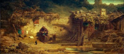 隠者を編む 作： Carl Spitzweg