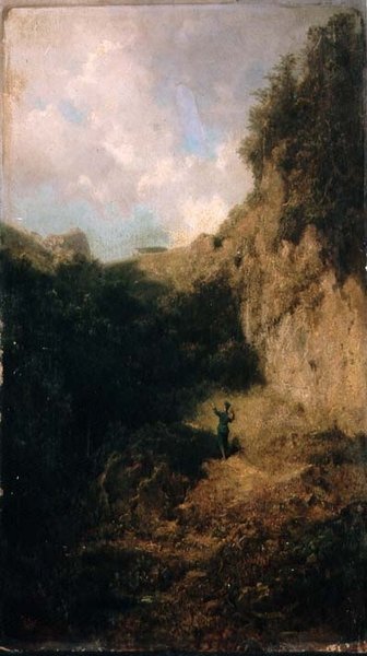 兵士の帰還 作： Carl Spitzweg