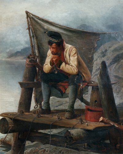 Lepää laiturilla 作： Carl Sundt Hansen