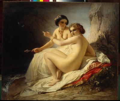 "ティモフェイ・ネフ（カール・ティモレオン・フォン・ネフ）"(1805-1876)の絵画 - 1859年 - 油彩・キャンバス - サンクトペテルブルクの国立ロシア美術館 作： Carl Timoleon von Neff
