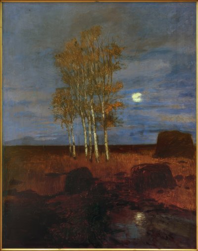 口夜 作： Carl Vinnen