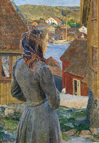 夕方、ボフスラン 作： Carl Wilhelm Wilhelmson