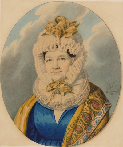 ナタリア伯爵フョドロフナゴルチャコヴァ、1830年代初頭。 作： Carl von Hampeln