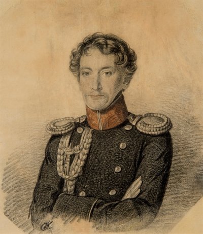 アレクサンドル・イワノビッチ・ドミトリエフ＝マモノフ1787-1836、1820年代初頭の肖像。 作： Carl von Hampeln