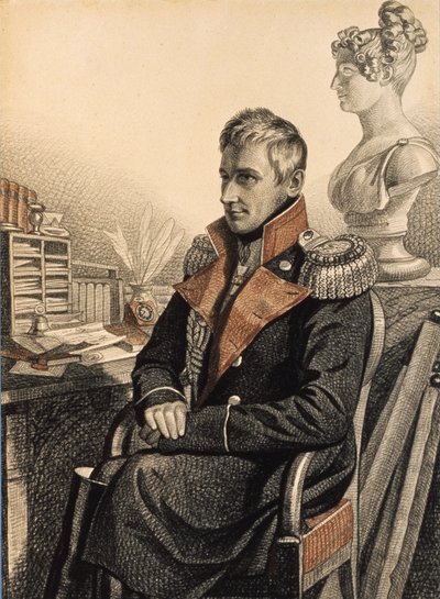 ミハイル・ボロンツォフ伯爵1782-1856、1820年代の肖像 作： Carl von Hampeln