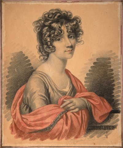 伯爵夫人Varvara Ivanovna Golitsyna -1804の肖像、néeShipova、1820年代 作： Carl von Hampeln