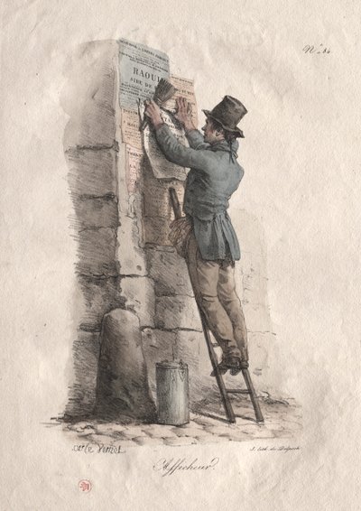 法案ポスター 作： Carle Vernet