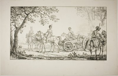 利用された砲兵 作： Carle Vernet