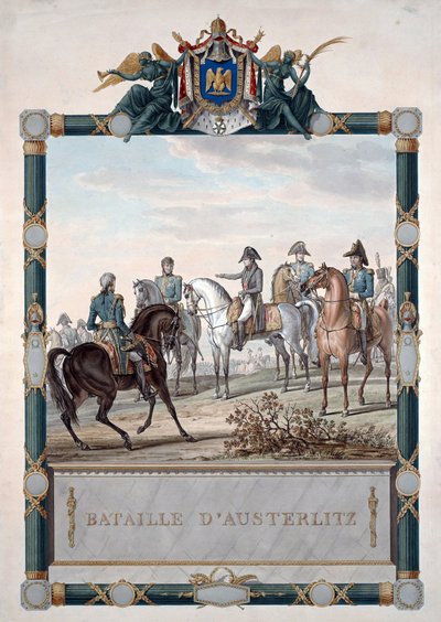 12 月 2 日のアウステルリッツの戦い 作： Carle Vernet