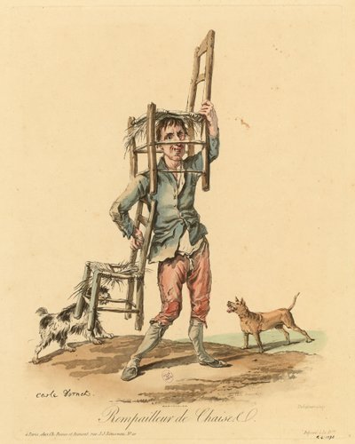 チェアキャナー 作： Carle Vernet
