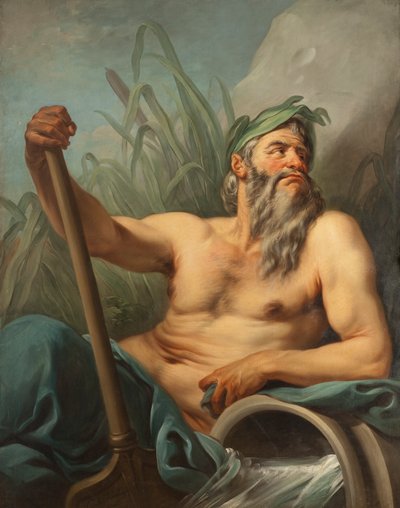 神の川、1735-65年頃 作： Carle van Loo