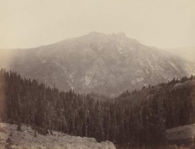 ダウンビル ビュート 作： Carleton E. Watkins