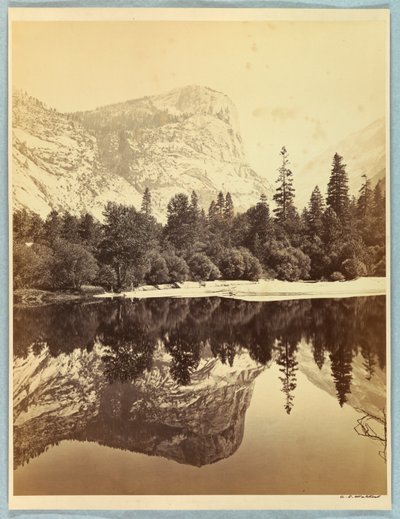 ミラー ビュー、マウント ワトキンス 作： Carleton E. Watkins