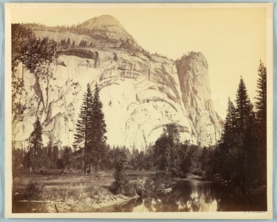ロイヤル アーチ、ワシントン コラム、ノース ドーム 作： Carleton E. Watkins