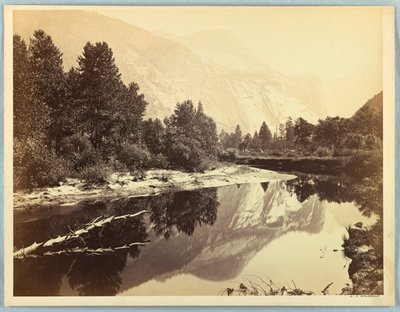 タソエ、ノース ドーム、3729 フィート、ヨセミテ 作： Carleton E. Watkins
