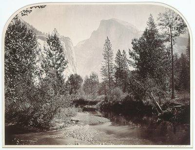 Taysayac、ハーフドーム、4967 フィート、ヨセミテ 作： Carleton Emmons Watkins
