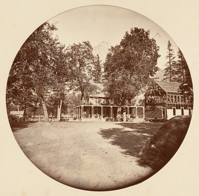 [カリフォルニア州ヨセミテ国立公園]、カリフォルニア州。 1878年。 作： Carleton Emmons Watkins