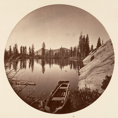 [カリフォルニア州ヨセミテ国立公園]、カリフォルニア州。 1878年。 作： Carleton Emmons Watkins