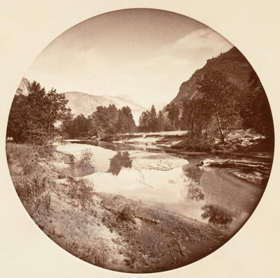 [カリフォルニア州ヨセミテ国立公園]、カリフォルニア州。 1878年。 作： Carleton Emmons Watkins