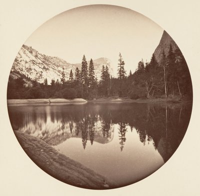 [カリフォルニア州ヨセミテ国立公園]、カリフォルニア州。 1878年。 作： Carleton Emmons Watkins