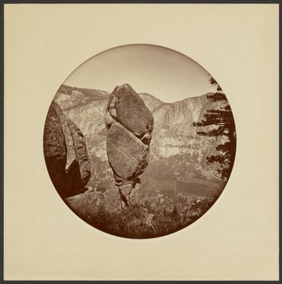 「アガシ」コラム、ヨセミテ 作： Carleton Watkins