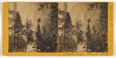 [カセドラル・ロック］ 作： Carleton Watkins