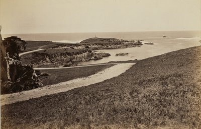 [モントレー近郊の海岸の景色] 作： Carleton Watkins