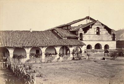 ミッション、サンアントニオデパドヴァ 作： Carleton Watkins