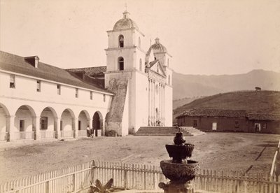 [ミッション、サンタバーバラ］ 作： Carleton Watkins