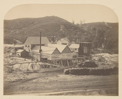 山オフィールミル 作： Carleton Watkins