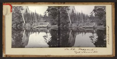 「マーセドについて」ヨセミテ 作： Carleton Watkins
