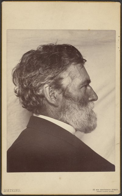 ジョージ・デヴィッドソンの肖像 作： Carleton Watkins