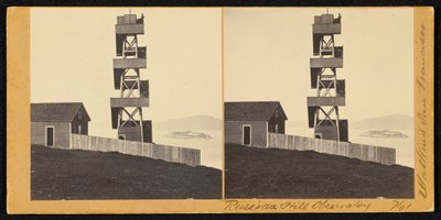 ロシアンヒル天文台 作： Carleton Watkins