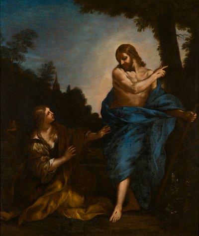 私に触れないでください、c.1645-1713（キャンバスに油彩） 作： Carlo (follower of) Maratta or Maratti