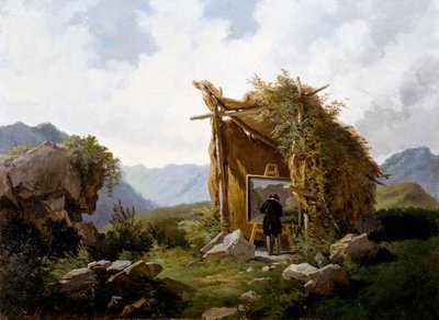田舎のアーティスト 作： Carlo Ademollo